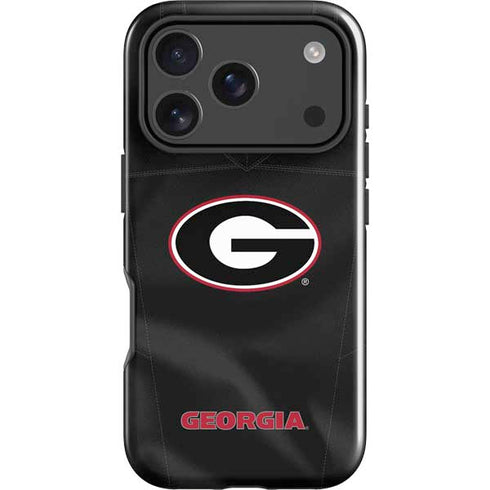 University of Georgia Black Jersey iPhone 18 Pro Max Impact Case
