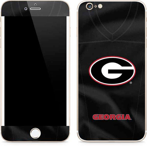 University of Georgia Black Jersey iPhone 6/6s Plus Skin