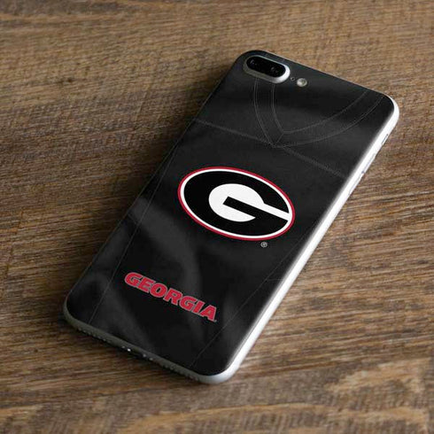 University of Georgia Black Jersey iPhone 7 Plus Skin