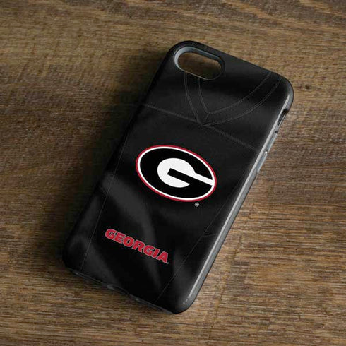 University of Georgia Black Jersey iPhone 8 Pro Case
