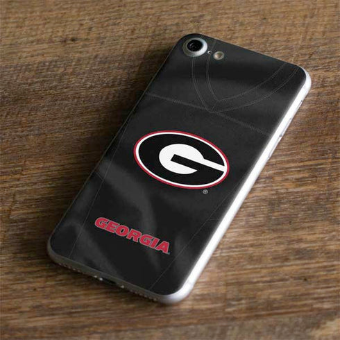 University of Georgia Black Jersey iPhone 8 Skin