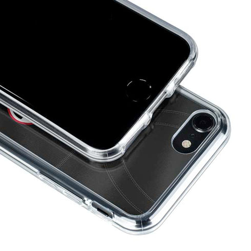 University of Georgia Black Jersey iPhone SE (2nd & 3rd Gen) Clear Case
