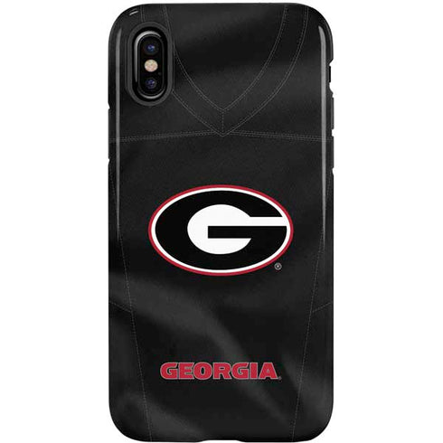 University of Georgia Black Jersey iPhone X Pro Case