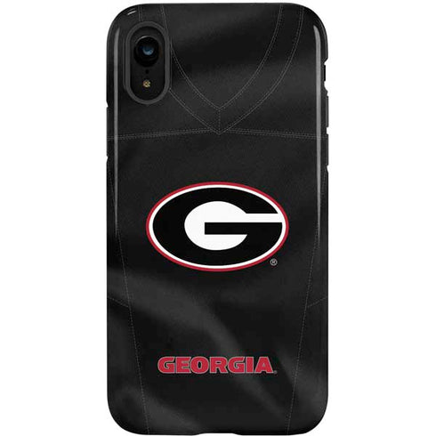 University of Georgia Black Jersey iPhone XR Pro Case