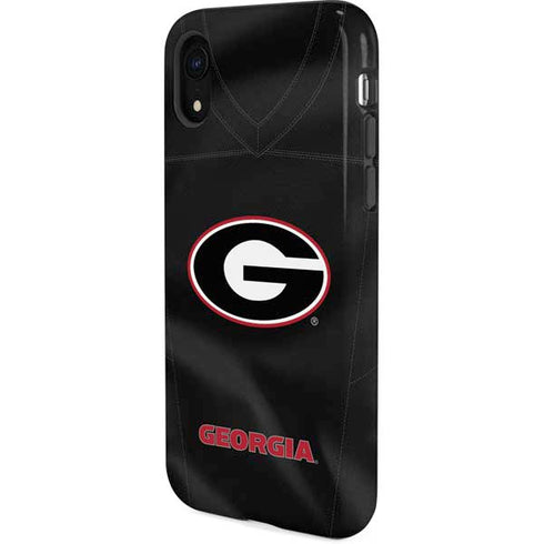 University of Georgia Black Jersey iPhone XR Pro Case