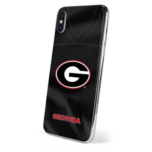 University of Georgia Black Jersey iPhone XS Max Skin
