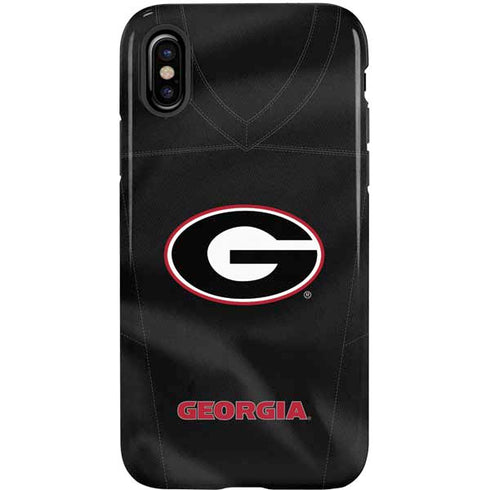 University of Georgia Black Jersey iPhone XS Pro Case