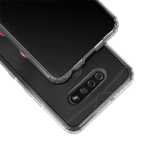University of Georgia Black Jersey LG K51/Q51 Clear Case