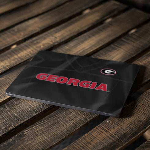 University of Georgia Black Jersey Apple MacBook Air Skin
