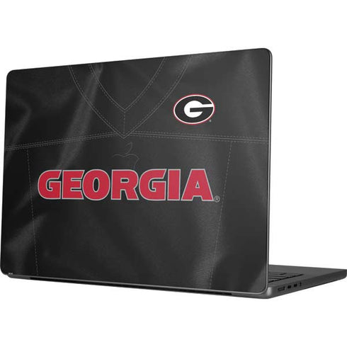 University of Georgia Black Jersey MacBook Pro 14in (2021-24) Skin