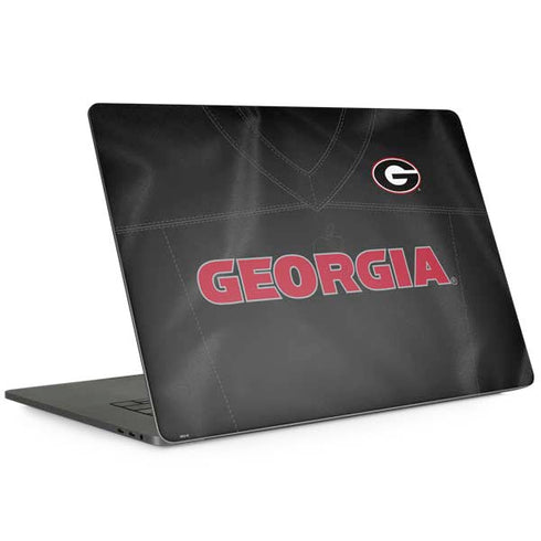 University of Georgia Black Jersey Apple MacBook Pro 15-inch Skin