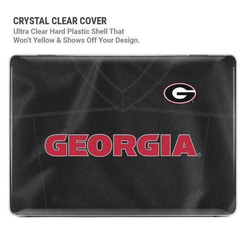 University of Georgia Black Jersey MacBook Pro 16in (2021-25) Case plus Skin