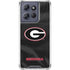 University of Georgia Black Jersey Moto G 5G (2025) Clear Case