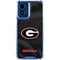 University of Georgia Black Jersey Moto G 5G (2024) Clear Case