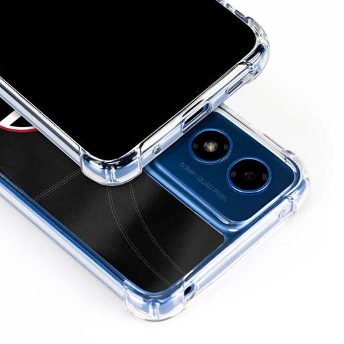 University of Georgia Black Jersey Moto G 5G (2024) Clear Case
