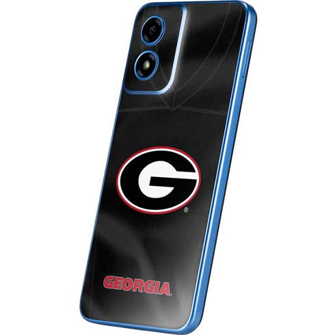 University of Georgia Black Jersey Moto G Play 4G (2024) Skin