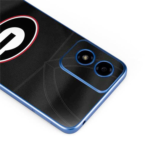 University of Georgia Black Jersey Moto G Play 4G (2024) Skin