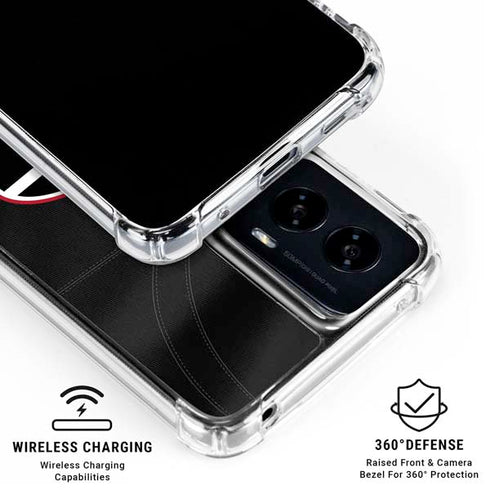 University of Georgia Black Jersey Moto G Power 5G (2024) Clear Case
