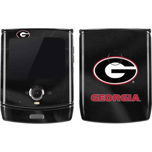 University of Georgia Black Jersey Motorola RAZR Skin
