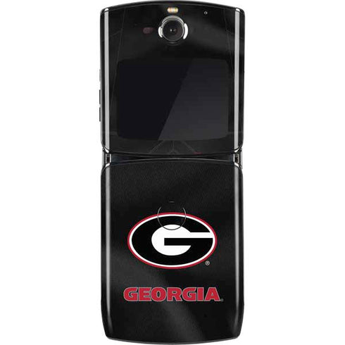 University of Georgia Black Jersey Motorola RAZR Skin