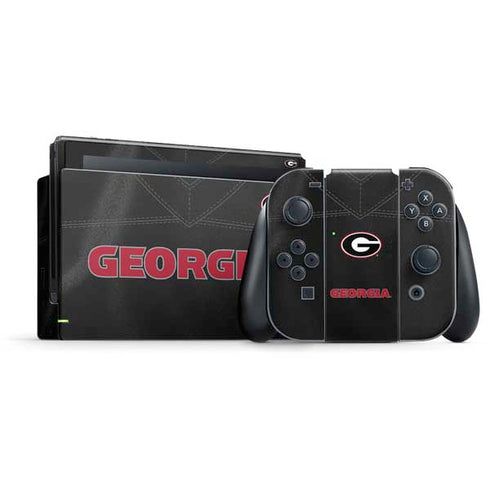 University of Georgia Black Jersey Nintendo Skins