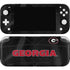 University of Georgia Black Jersey Nintendo Switch Lite Skin