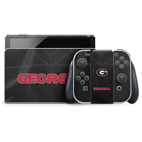 University of Georgia Black Jersey Nintendo Skins