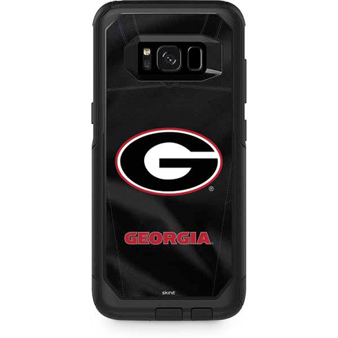 University of Georgia Black Jersey Otterbox Commuter Galaxy Skin
