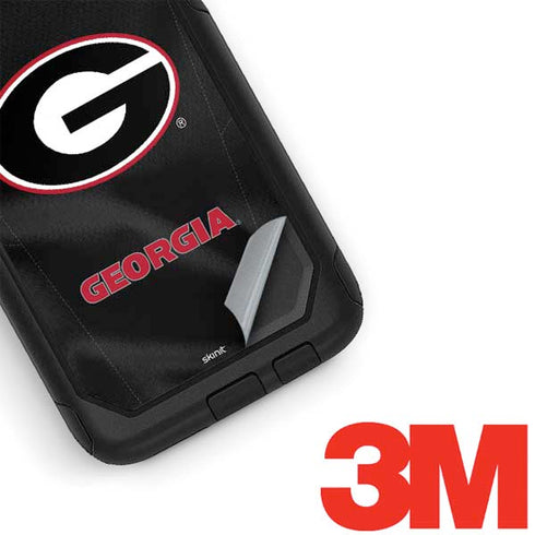 University of Georgia Black Jersey Otterbox Commuter Galaxy Skin