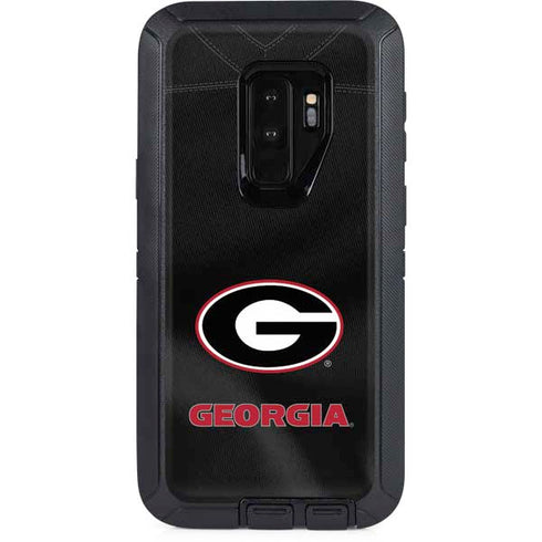 University of Georgia Black Jersey Otterbox Defender Galaxy Skin