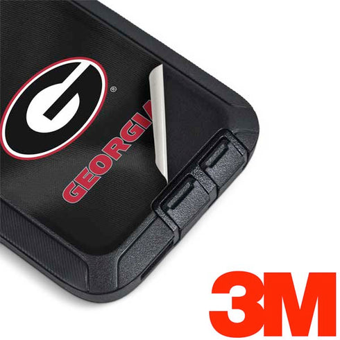 University of Georgia Black Jersey Otterbox Defender Galaxy Skin