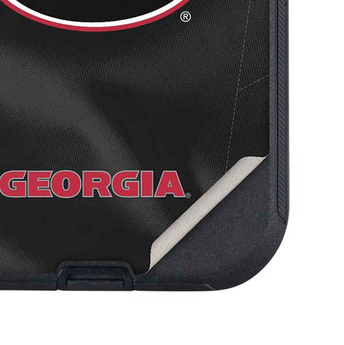 University of Georgia Black Jersey Otterbox Defender iPhone Skin