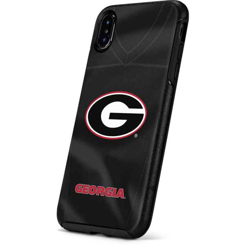 University of Georgia Black Jersey Otterbox Symmetry iPhone Skin