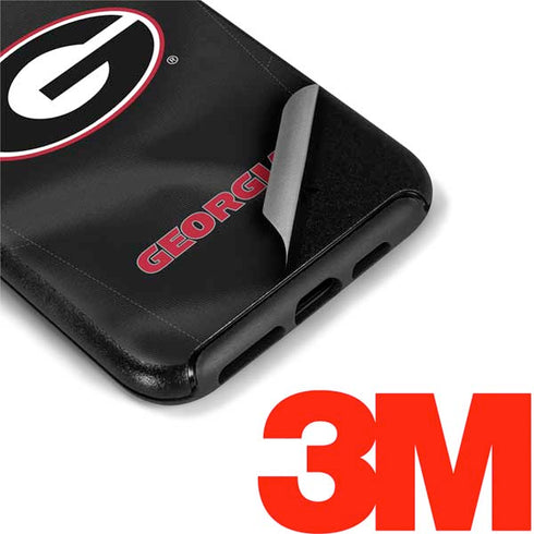 University of Georgia Black Jersey Otterbox Symmetry iPhone Skin