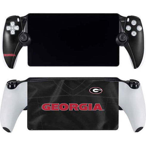 University of Georgia Black Jersey PlayStation PS5 Skins