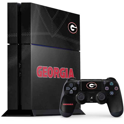 University of Georgia Black Jersey PlayStation PS4 Skins
