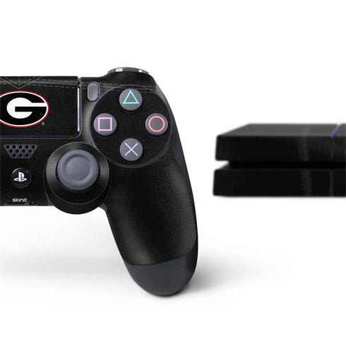 University of Georgia Black Jersey PS4 Console and Controller Bundle Skin