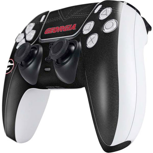 University of Georgia Black Jersey PS5 Controller Skin
