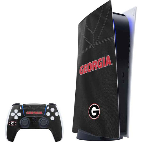 University of Georgia Black Jersey PlayStation PS5 Skins