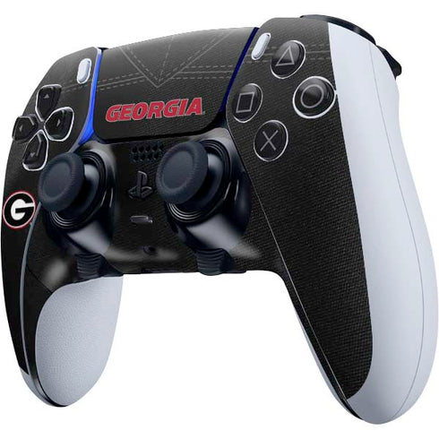 University of Georgia Black Jersey PS5 DualSense Edge Pro Controller Skin