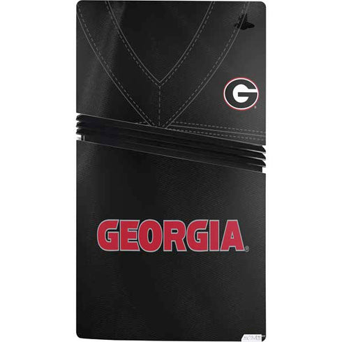 University of Georgia Black Jersey PS5 Pro Bundle Skin