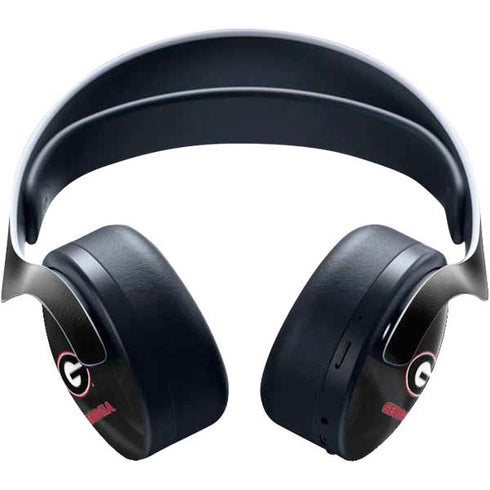 University of Georgia Black Jersey PULSE 3D Wireless Headset for PS5 Skin