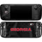 University of Georgia Black Jersey Steam Deck Handheld Gaming Computer Skin