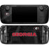 University of Georgia Black Jersey Steam Deck Handheld Gaming Computer Skin