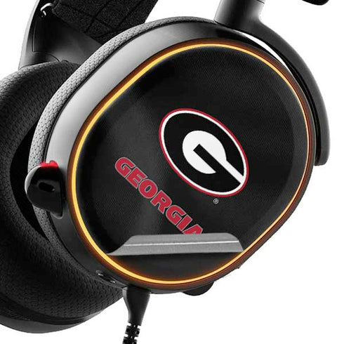 University of Georgia Black Jersey SteelSeries Arctis 5 Skin
