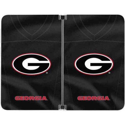 University of Georgia Black Jersey Surface Duo Skin