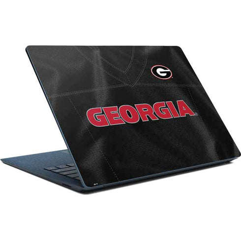 University of Georgia Black Jersey Surface Laptop Skin