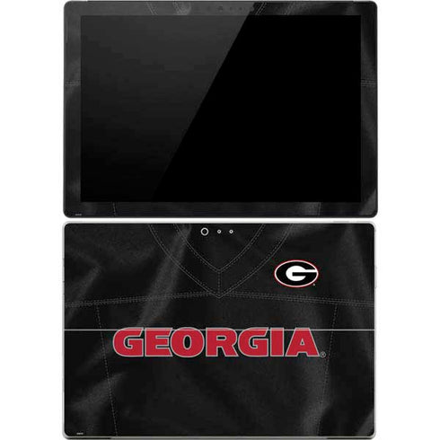 University of Georgia Black Jersey Surface Pro 4 Skin