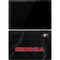 University of Georgia Black Jersey Surface Pro 7 Skin