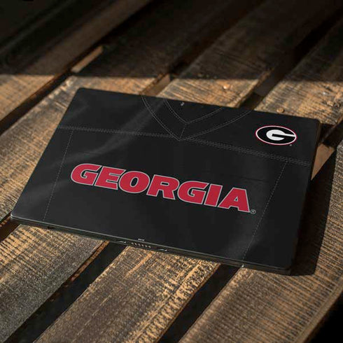University of Georgia Black Jersey Surface Pro 7 Skin